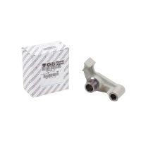 Bearing block for tension pulley