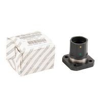 Crankshaft flange oil pump