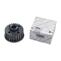 Toothed belt pulley crankshaft