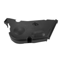 Toothed belt cover below