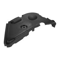 Toothed belt cover below