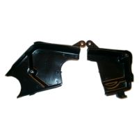 Toothed belt cover top 2-part