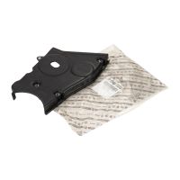 Timing belt cover below