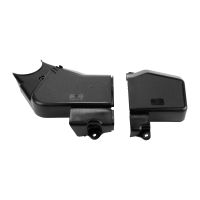 Toothed belt cover completely above and below