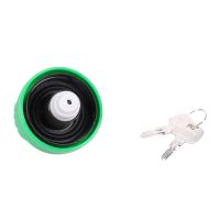 Tank cap lockable green petrol