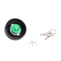 Tank cap lockable with key