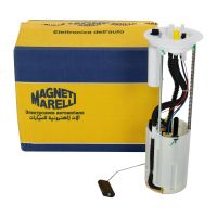 Fuel supply unit with status sensor