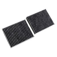 Set of inner air filter pollen filter active carbon filters