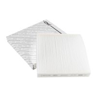 Cabin air filter pollen filter L = 214 W = 214 H = 30 mm