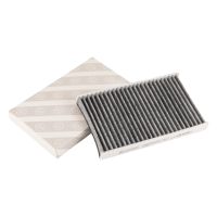 Cabin air filter activated carbon filter