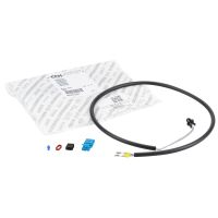 Outside temperature sensor mirror