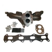 Exhaust manifold with mounting kit