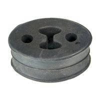 Exhaust rubber front