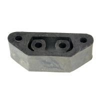 Exhaust rubber rear