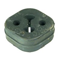 Exhaust rubber rear