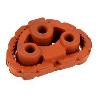 Rear exhaust rubber