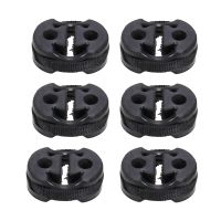 6 pieces exhaust rubbers rear & middle