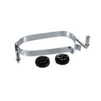 Muffler bracket for rear silencer