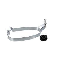 Muffler bracket for rear silencer