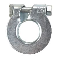 Mercedes exhaust clamp pipe clamp 27-28 mm Ø