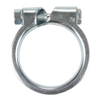 Mercedes exhaust clamp pipe clamp 74.00 mm Ø