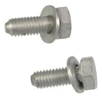 Screw line on the turbocharger