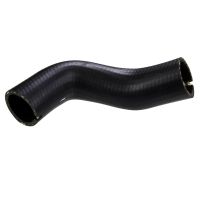 Charge air hose end piece intercooler