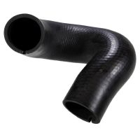 Charge air hose end piece turbocharger