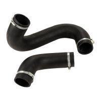 Charge-air hose to the left on the radiator only the hoses 2