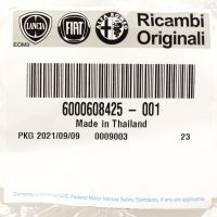 Charge air flange on the left