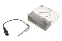 Temperature probe exhaust pressure particulate filter