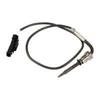 Temperature sensor, exhaust gas