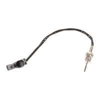 Exhaust gas sensor, temperature sensor