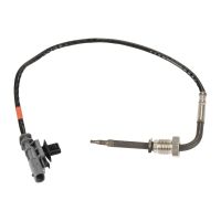 Temperature sensor, exhaust gas