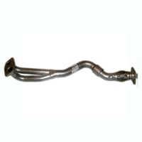Exhaust pipe front with flexible pipe