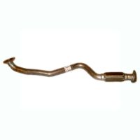 Exhaust pipe front flexible