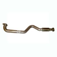 Exhaust pipe front flexible