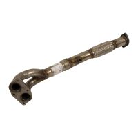 Exhaust manifold pipe with flexible pipe
