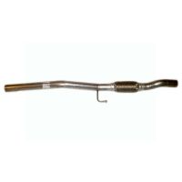 Exhaust pipe with flexible pipe