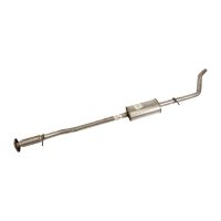 Exhaust pipe front with flexible pipe