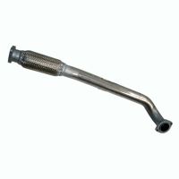 Exhaust manifold pipe with flexible pipe left