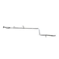 Center exhaust pipe with flexible pipe