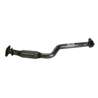 Exhaust pipe front with flexible pipe