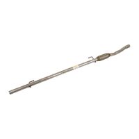 Exhaust pipe front with flexible pipe