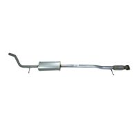 Exhaust pipe front with muffler+flexible pipe Ø 45