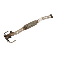 Exhaust pipe flexible * forward with flange *