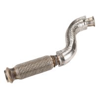 Front exhaust pipe