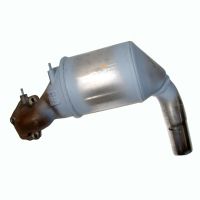 Catalytic converter on turbo