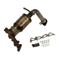 Manifold with catalytic converter