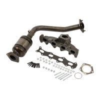 Manifold with catalytic converter